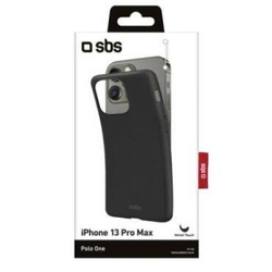 SBS Black Polo One Case for iPhone 13 Pro Max Black