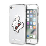Karl Lagerfeld KLHCI8CFHE iPhone 7/8SE 2020 / SE 2022 hardcase transparent Choupette Fun
