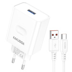 Ładowarka Sieciowa Kakusiga KSC-1617 QC3.0 18W USB TYP-C WHITE