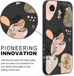 Etui Pnakqil iPhone 17 Pro Max Aesthetic abstract floral, pastel boho vibes czarne pudełko