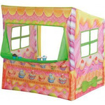 CHILDREN'S TOY SHOP-TENT POP UP CUPCAKE SHOP WITH CUPCAKES
