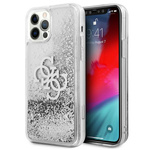 Guess GUHCP12LLG4GSI iPhone 12 Pro Max6,7" srebrny/silver hardcase 4G Big Liquid Glitter