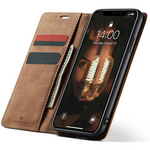 Spacecase Etui Wallet iPhone Xr light brown