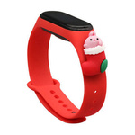 XMAS SILICONE CHRISTMAS BAND FOR XIAOMI MI BAND 3 / MI BAND 4 SOCK 1