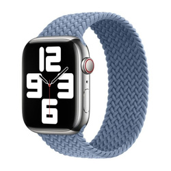 APPLE BRAIDED STRAP SOLO MPC53ZM/A 44/45/46/49MM SLATE BLUE SIZE 9 ORIGINAL SEAL