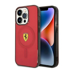 Ferrari FEHMP14XURKR iPhone 14 Pro Max 6.7" red/red hardcase Translucent Magsafe