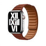 ORYGINALNA OPASKA APPLE LEATHER LINK 38/40/41/42MM SIZE M/L UMBER ORYGINALNA PLOMBA