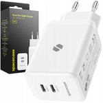 Spacecase Ładowarka USB Charger 45W GaN SC007W white