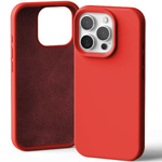 Mercury Silicone iPhone 16 Pro 6,3"czerwony/red