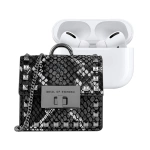 Ideal of Sweden Zoe Mini AirPods Beatstuds Silvery Snake Headphone Case