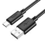 Kabel USB A do USB C Hoco 3A 2 m X88 czarny