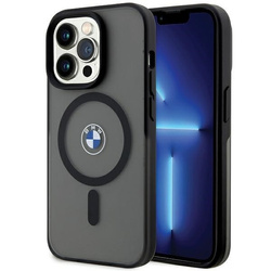 BMW BMHMP15LDSLK iPhone 15 Pro 6.1"  czarny/black hardcase IML Signature MagSafe