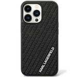 Karl Lagerfeld KLHCN613DMKRLK iPhone 11 / Xr 6.1" black/black hardcase 3D Rubber Multi Logo