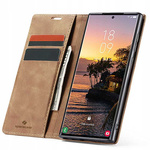 Spacecase Etui Wallet Galaxy S24 Ultra light brown