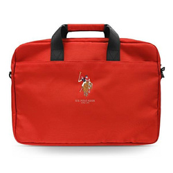 Torba U.S. Polo Assn. na laptopa 16" - czerwona