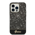 Guess GUHCP14XHGBNHK iPhone 14 Pro Max 6,7" czarny/black hardcase Bandana Paisley