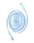 Baseus Free2Draw Mini USB-C - USB-C 100W 1m retractable cable - blue