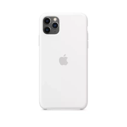 APPLE SILICONE CASE MWYX2ZM/A IPHONE 11 PRO MAX BIAŁY ORYGINALNA PLOMBA