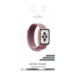 PURO Nylon Sport Band do Apple Watch 42/44/45mm (Różowy)