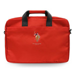 Torba U.S. Polo Assn. na laptopa 16" - czerwona