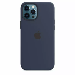 APPLE SILICONE MHLD3ZM/A CASE IPHONE 12 PRO MAX DEEP NAVY NEW