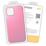 MYSAFE ETUI SKIN IPHONE 13 MINI JASNORÓZOWY PUDEŁKO