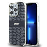DKNY DKHMP15LHRHSEK iPhone 15 Pro6.1" czarny/black hardcase IML Mono & Stripe MagSafe