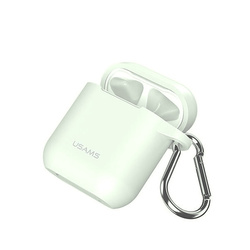 USAMS Etui ochronne do AirPods siliconfluorescent BH423AP05 (US-BH423)