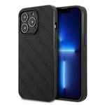 KARL LAGERFELD KLHCP13LPTLK IPHONE 13 PRO / 13 6,1" HARDCASE CZARNY/BLACK PERFORATED ALLOVER