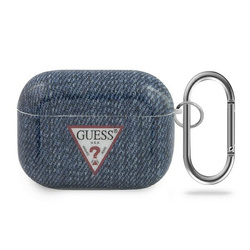 Guess GUACAPTPUJULDB AirPods Pro covergranatowy/dark blue Jeans Collection