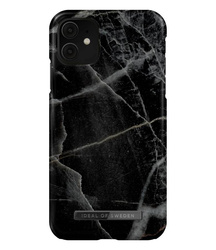 IDEAL OF SWEDEN IDFCAW21-I1961-358 IPHONE 11 CASE BLACK THUNDER MARBLE