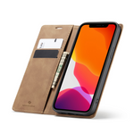 Spacecase Etui Wallet iPhone 12 Pro Max light brown