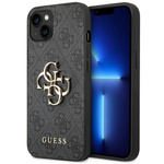 Guess GUHCP14S4GMGGR iPhone 14 / 15 / 136.1" szary/grey hardcase 4G Big Metal Logo