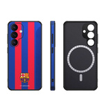 Etui FC Barcelona do Samsung Galaxy S24 Magnetic Case MagSafe OCFCBMCS24BG BG