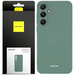 Spacecase Etui Silicone Case Galaxy A55 5G dark green