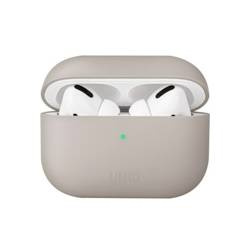 Etui Uniq Lino na AirPods Pro - beżowe