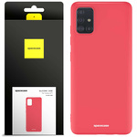 Spacecase Etui Silicone Case Galaxy A71 red