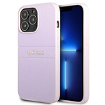 Guess GUHCP13XPSASBPU iPhone 13 Pro Max 6,7" fioletowy/purple hardcase Saffiano Stripe