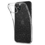 Etui Spigen Liquid Crystal na iPhone 15 Plus - przezroczysto-brokatowe