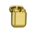 EARPHONES BLUETOOTH TWS INPODS I12 GOLD