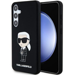Karl Lagerfeld Silicone Ikonik case for Samsung Galaxy S24 - black