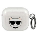 Karl Lagerfeld KLA3UCHGS AirPods 3cover srebrny/silver Glitter Choupette