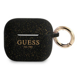 Guess GUA3SGGEK AirPods 3 coverczarny/black Silicone Glitter