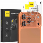 Spacecase Szkło na aparat Quickfit Camera iPhone 17 Pro / 17 Pro Max orange