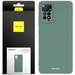 Spacecase Etui Silicone Case Redmi Note 11 Pro 5G dark green