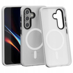 Spacecase Etui Hybrid Fusion Mag Galaxy S25 white