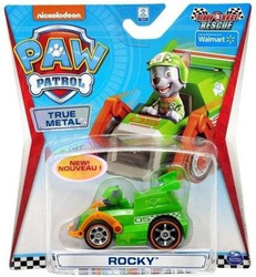 PAW PATROL SPIN MASTER METAL RACING VEHICLE ROCKY