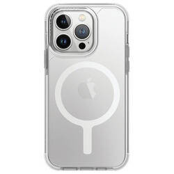 Uniq Combat Magclick Charging case for iPhone 15 Pro Max - white