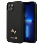 Guess GUHCP13SPS4MK iPhone 13 mini 5,4"czarny/black hardcase Saffiano 4G Small Metal Logo
