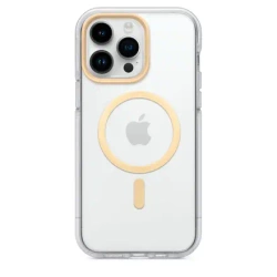 FlexQuartz - Apple iPhone 16e/15 Case MagSafe Compatible - Gold